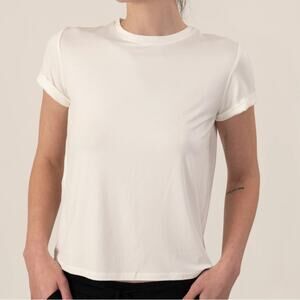 Aspen Dream Taylor Rolled Sleeve T-Shirt Sz S